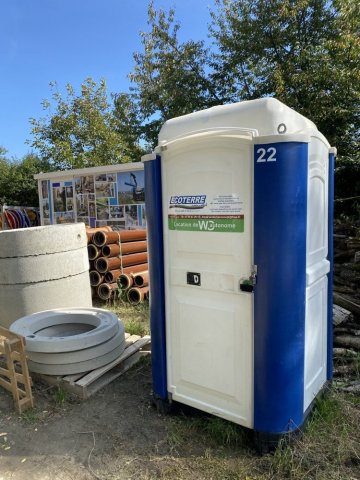 Location de wc autonome pour chantier à Lyon